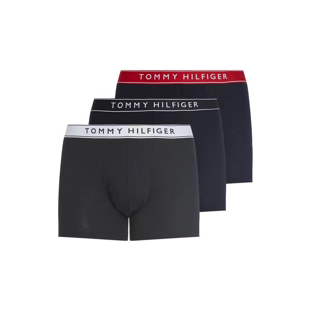 Tommy Hilfiger 3-Pack Logo Waistband Trunks